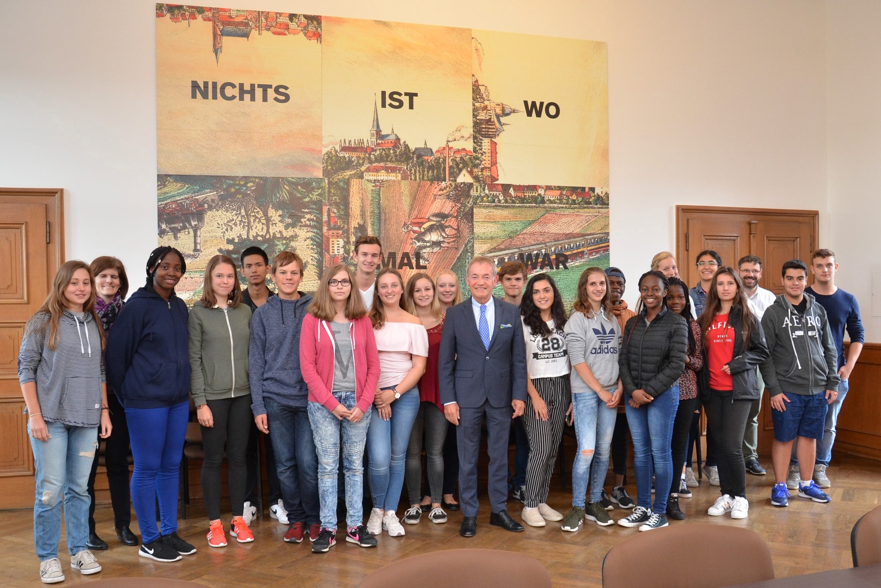 Preisträger der deutschen Sprache zu Gast im Rathaus Abtei