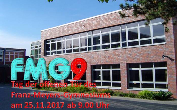 Franz-Meyers-Gymnasium lädt zum Tag der offenen Tür ein