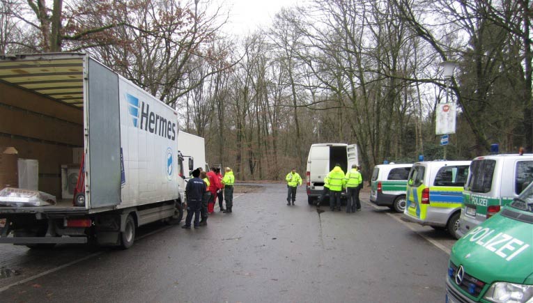 Erschreckende Bilanz bei Lkw-Kontrollen durch Zoll und Polizei