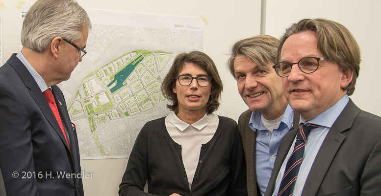 City-Ost wird zur „Seestadt mg+“mit spontaner Stellungnahme von DIE LINKE