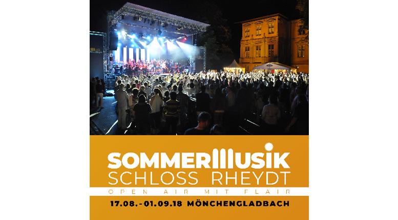 Ein kleines Schloss überzeugt große Künstler – Sommermusik Schloss Rheydt 2018