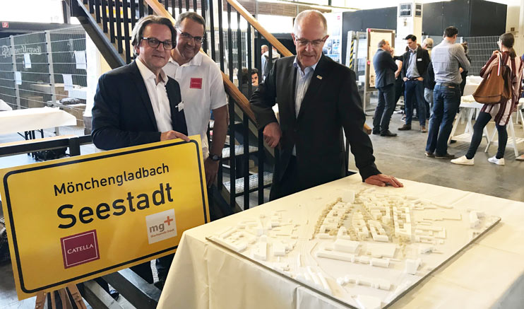 Erstes Feilen an der „Seestadt mg“