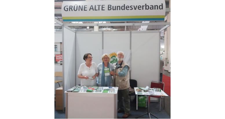 Grüne Alte beim 12. Deutschen Seniorentag