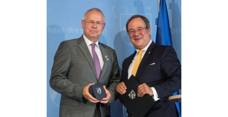 Norbert Bude erhält den Verdienstorden des Landes Nordrhein-Westfalen
