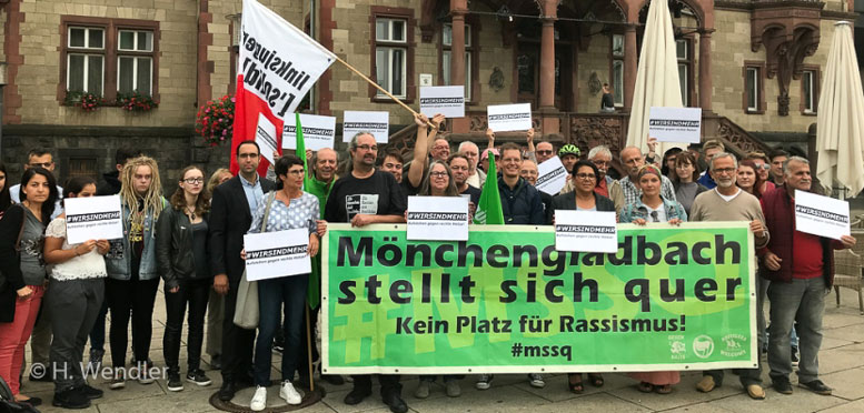 Mönchengladbacher Bürger mischen sich ein –Wirsindmehr – ein Signal