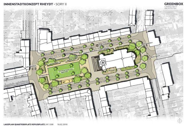 Der Quartiersplatz Keplerstraße wird umgestaltet