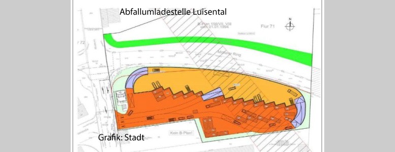 Gefährliche Substanz auf Wertstoffhof Luisental abgegeben – sie wurde gesprengt