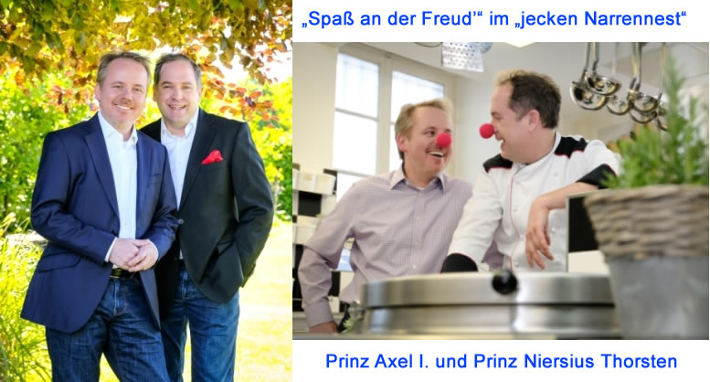 Das diesjährige Prinzen-Paar  Axel I. und Niersius Thorsten