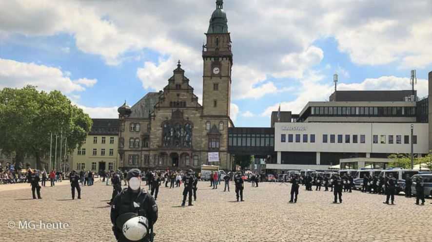 Zwei Demonstrationen in der Rheydter Innenstadt verlaufen störungsfrei