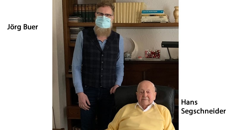 Hans Segschneider im Interview mit Jörg Buer