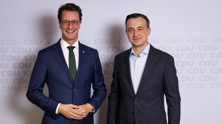 Wüst und Ziemiak - Fotograf Ralph Sondermann