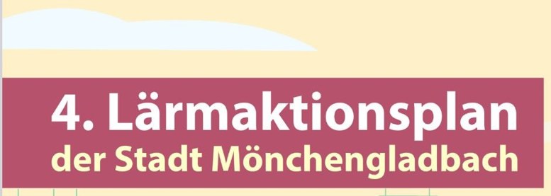 Lärmaktionsplanung: Bürgerbeteiligung läuft noch bis zum 17. Dezember