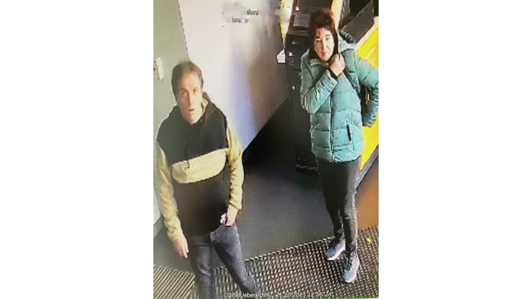 Öffentlichkeitsfahndung nach Raubdelikt