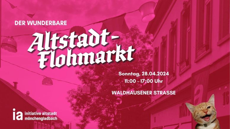 Altstadtflohmarkt in Mönchengladbach