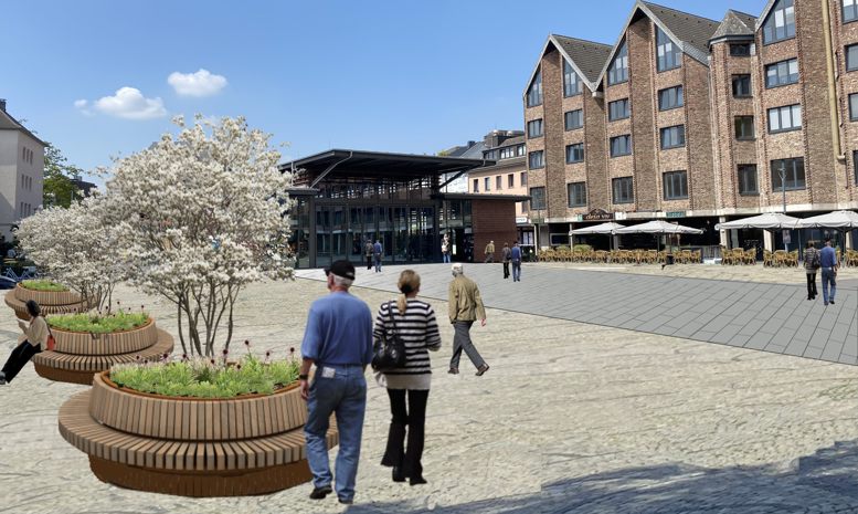 Echt jetzt? Umbau fast fertig: Am 24. August wird der Kapuzinerplatz eröffnet