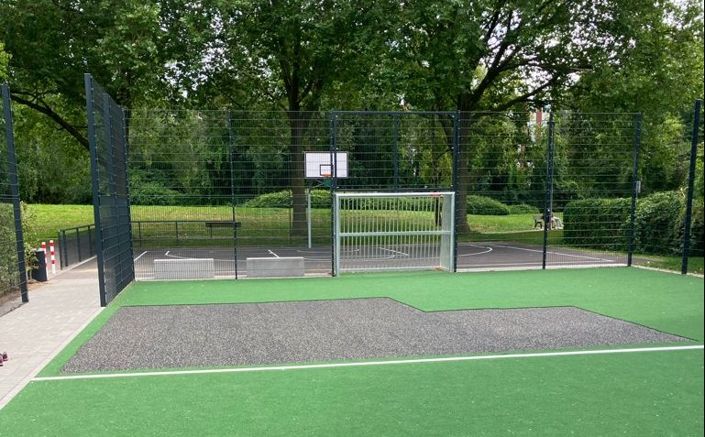 Minispielfeld an der Hehner Straße (Copyright: Stadt MG)