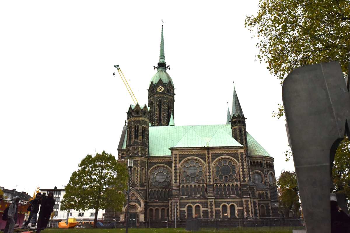 Die Hauptkirche in Rheydt ist wieder komplett