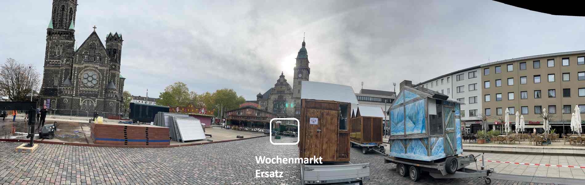 Der Rheydter Weihnachtsmarkt hat Vorrang