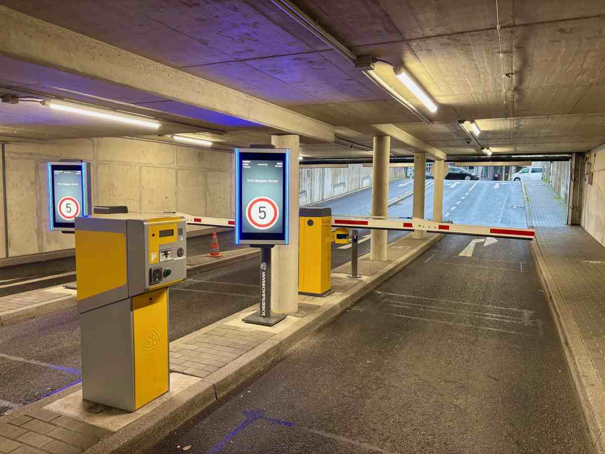 Modernisierung städtische Tiefgarage Rheydt