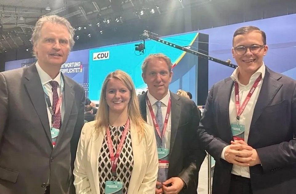 Mönchengladbacher Delegierte auf dem Bundesparteitag der CDU