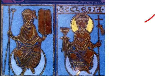 Anti-Jüdische Kunst in Kirchen – Ecclesia und Synagoga