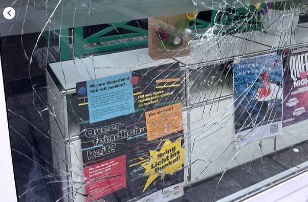 Stellungnahme zum rechtsextremen Angriff auf das Queere Zentrum in Mönchengladbach